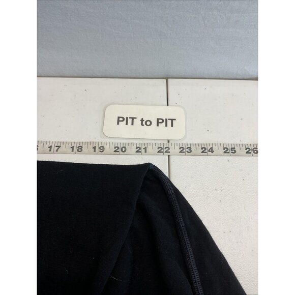 Smartwool‎ Pullover Mens Medium Black Wool 1/4 Zip Base Layer Hiking - Picture 8 of 10